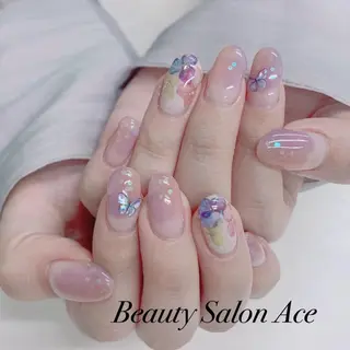 ネイル Beauty Salon Ace(ネイルサロン エース)所属・池袋フィルイン Ace♡長さだしのネイルデザイン