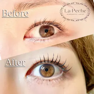 マツエク・マツパ La Peche momokoのマツエク・マツパデザイン