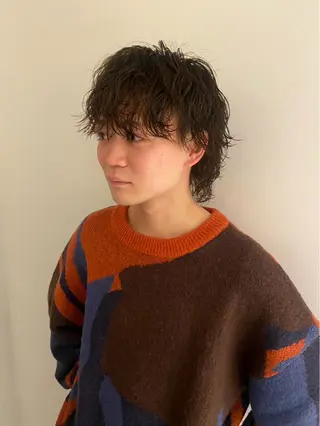 メンズ ショート/メンズ 🤍✨Seinaのヘアスタイル