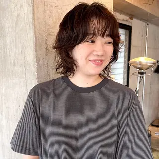 ショート パーマ 🍈yurina パーマ🍈のヘアスタイル