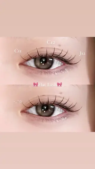 マツエク・マツパ 束感マツエク/まつパ /エクステ/cocoのマツエク・マツパデザイン