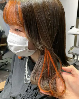 カラー エミュスト心斎橋所属・🎨カラー&髪質改善 職人　松葉優希のヘアスタイル
