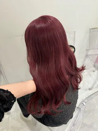 ロング カラー ダメージレスハイ トーン💖kanonのヘアスタイル