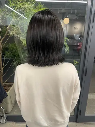 パーマ イージーパーマ募集 平口はのんのヘアスタイル