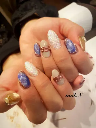 ネイル nail.N所属・斉藤 尚子のネイルデザイン