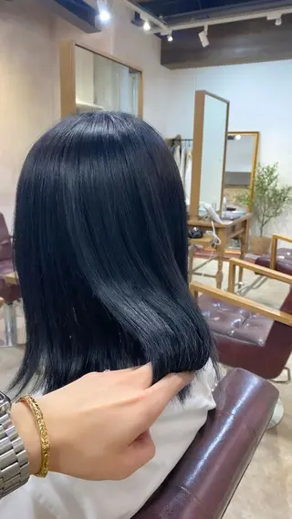 カラー ✨ブリーチなしカラー ×髪質改善✨松村 潤のヘアスタイル