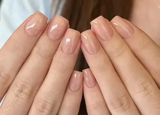 ネイル By moonネイル 🌷ワンホン/韓国風のネイルデザイン