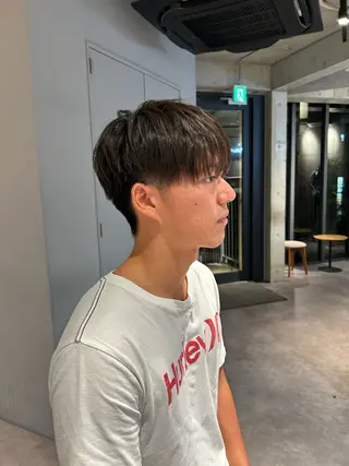 ショート メンズ 葉月/ボブ/ 透明感カラー／中目黒のヘアスタイル