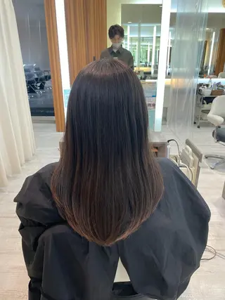 セミロング ✨ダメージを感じない 美髪ヘア✨ 野口春貴のヘアスタイル