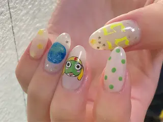 ネイル nano/きもかわ nail🐬🫧のネイルデザイン