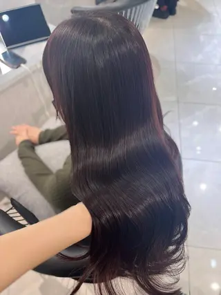 ロング 韓国レイヤー×モテ髪 /MITSUKI🤍のヘアスタイル