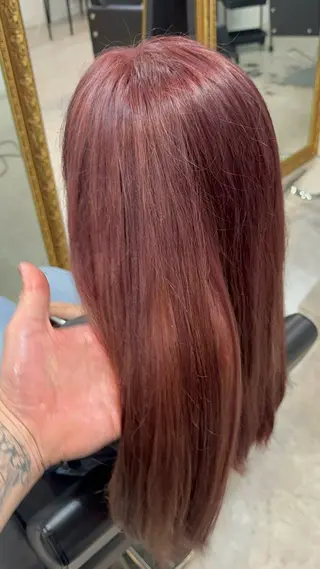 セミロング カラー パーマ ヘアアレンジ メンズ ❤️可愛いハイトーン を造る❤️AKIRAのヘアスタイル