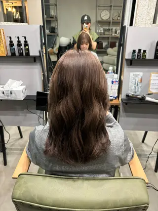 セミロング カラー 平岸美容室/ SAKIRAのヘアスタイル