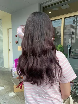 ロング カラー miloc那覇 MIKUのヘアスタイル