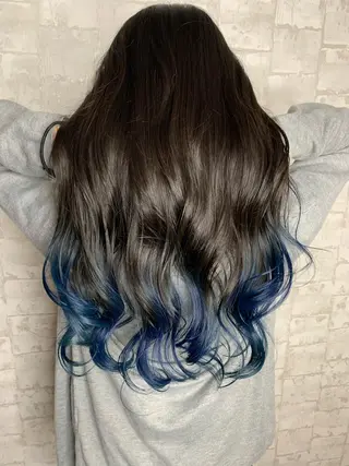 ロング カラー 船津武俊 フナツタケトシのヘアスタイル