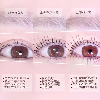 マツエク・マツパ Halte eyelashのマツエク・マツパデザイン