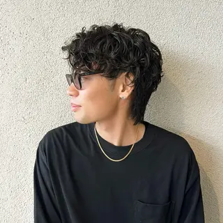 パーマ メンズ Vinci Amiのヘアスタイル