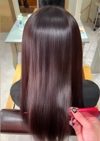 ロング パーマ 髪質改善/ レイヤーカット金井翔のヘアスタイル