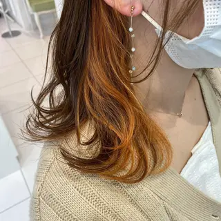 ミディアム 長井 麻帆のヘアスタイル