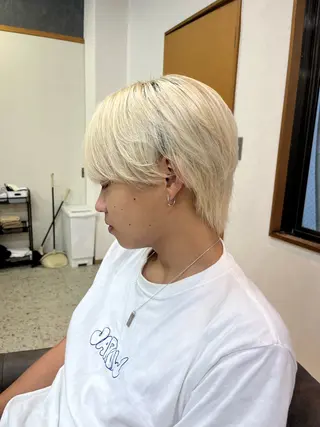 カラー メンズ 韓国ヘア🇰🇷 RYOTAのヘアスタイル