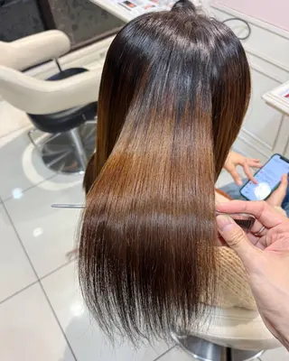 セミロング 高橋 佑のヘアスタイル