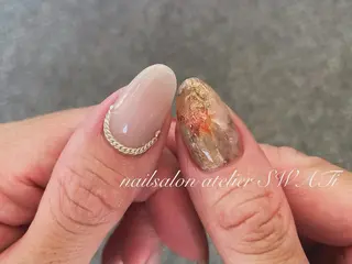 ネイル ヘアーサロン大野所属・nailsalon SWATiのネイルデザイン