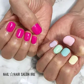 ネイル Hair salon Irie所属・與儀 知佳のネイルデザイン