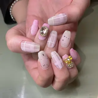 セミロング ネイル RUKA 美容院×ネイリストのネイルデザイン