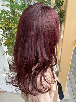 ロング 尾崎 優也のヘアスタイル