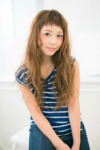 ロング カラー 🌟艶髪カラー 🌟サイトウのヘアスタイル