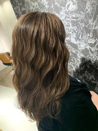 ロング カラー salonLEPIA ヒロ 矢場町 栄のヘアスタイル