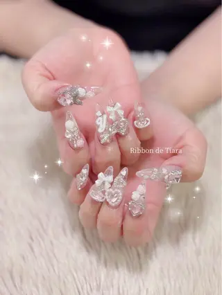 ネイル Ribbon de Tiara MAKIのネイルデザイン