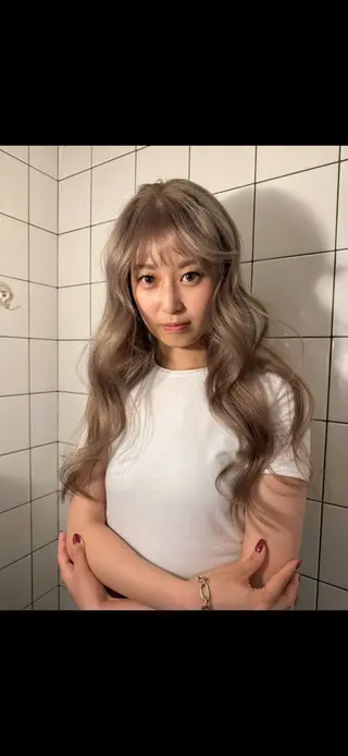 セミロング 捺葵 @72tomi__のヘアスタイル