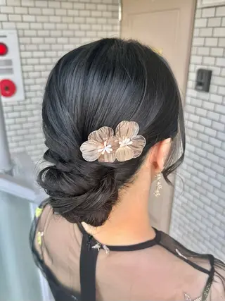ヘアアレンジ 🎀韓国ヘアメイク /参列ヘア/neneのその他イメージ
