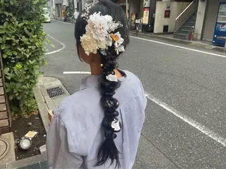 ロング ヘアセット/艶カラー ♡Ayaka♡のヘアスタイル