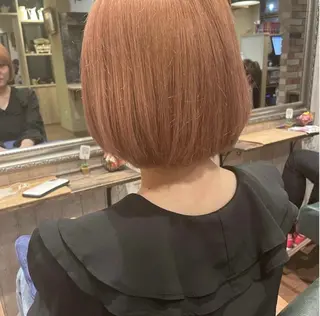 ミディアム カラー ヘアアレンジ カリブリンクス日進店所属・櫻井 音和のヘアスタイル