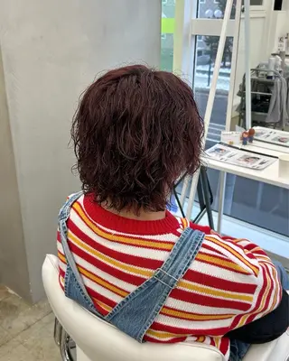 カラー メンズ moeka/札幌/ 透明感カラーのヘアスタイル