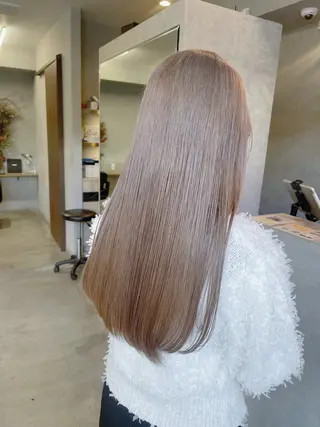 ロング ダブルカラー /まつ毛パーマ🎀のヘアスタイル