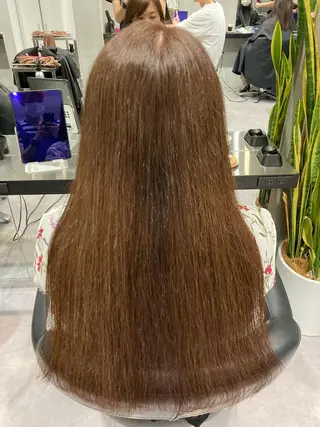 ロング カラー 豊中/メンズ特化 岡田 龍之介のヘアスタイル