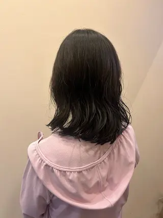 ミディアム くわこ ひなたのヘアスタイル