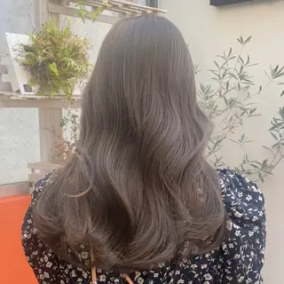 ロング 韓国レイヤー/透明感 カラー🦋mioのヘアスタイル