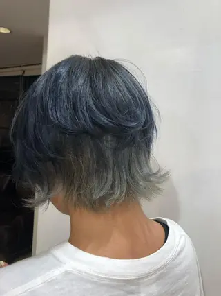ショート カラー M.SLASH bonheur所属・松田 真央のヘアスタイル