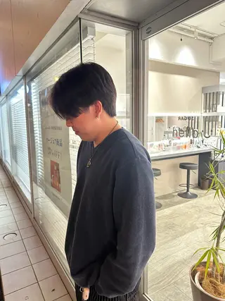 メンズ 🎄0円メンズモデル 🤶🎀和氣七星💟のヘアスタイル