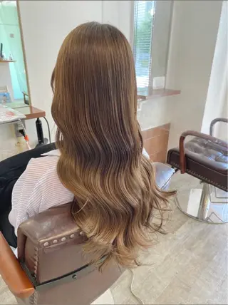 ロング 小村 誠也のヘアスタイル