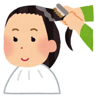 カラー ヤナドリ ヒトミのヘアスタイル