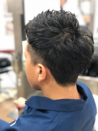 パーマ メンズ 斎藤 みくのヘアスタイル