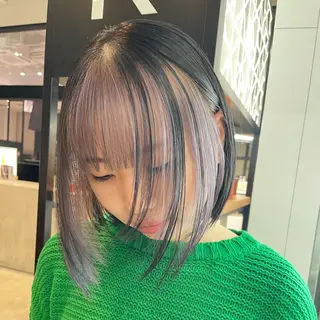 ショート カラー 透明感🎀艶髪 💞まいか🎶のヘアスタイル