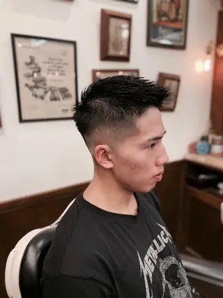 ショート メンズ HIROGINZA ヒロ銀座 青山所属・マツオ リュウホウ🐉のヘアスタイル