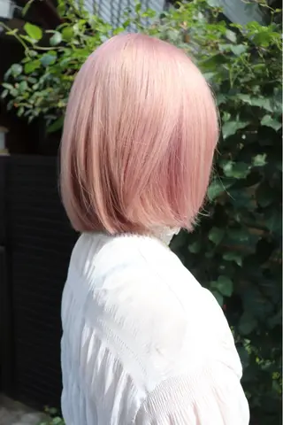 ショート AIRA/ブリーチ /透明感カラーのヘアスタイル