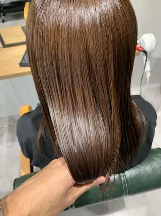 ロング カラー arts茅ヶ崎 エリアNO1髪質改善のヘアスタイル